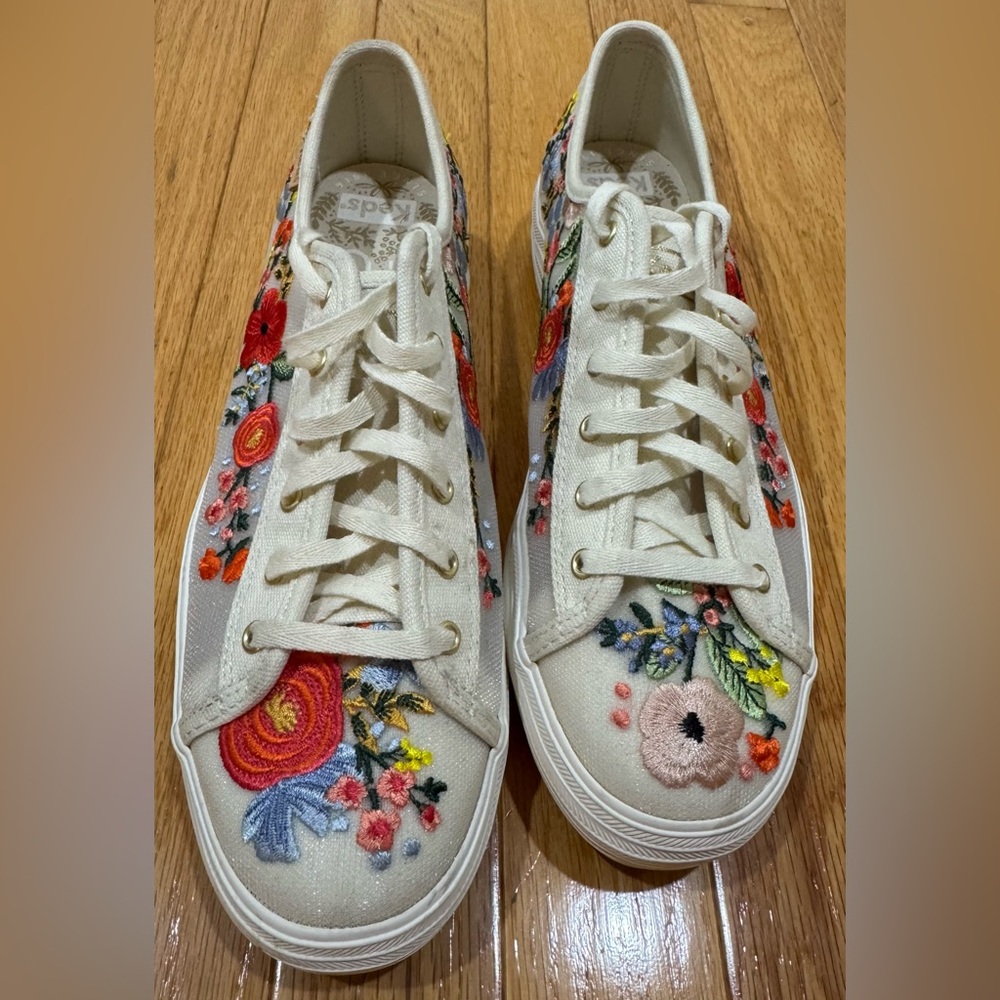 Keds Floral Embroidered Women's Sneakers